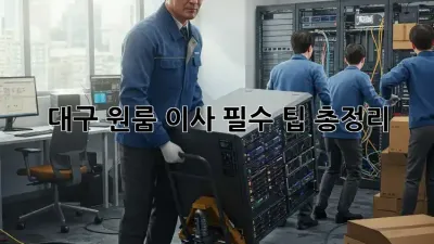 대구 원룸 이사, 필수 팁 총정리!